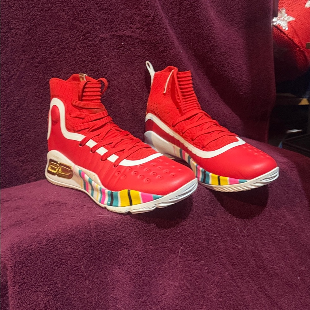 Under Armour Curry 4 FloTro the "Year Of The Rooster" or "Chinese New Year"